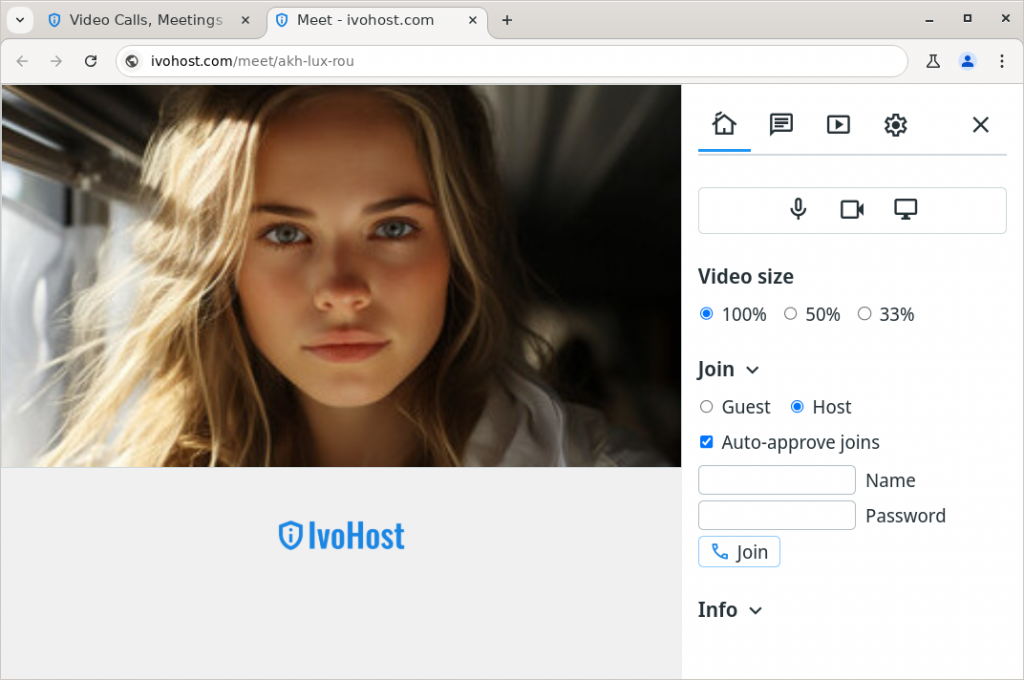 Video calls - meet